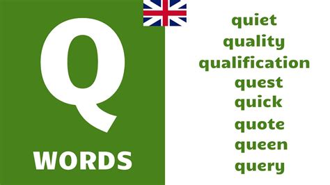 englisches wort mit q.